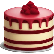 red velvet cake sticker