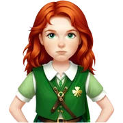 Wearing a Green Kilt sticker