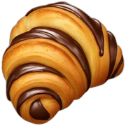 Chocolate croissant  sticker