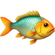 Fish sticker