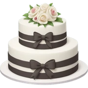 Wedding cake sticker