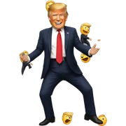 Donald Trump dance sticker
