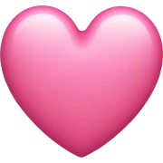 pink heart sticker