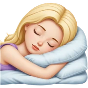 girl sleeping  sticker
