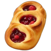 danish pastry sticker