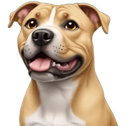 staffordshire bull terrier sticker