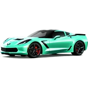 2024 Corvette mint green sticker