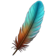 Feather  sticker