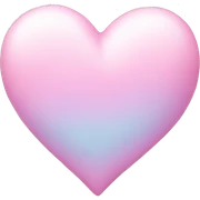 pastel heart sticker