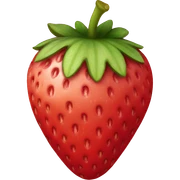 strawberry sticker