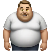 fat man sticker