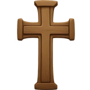 Cross sticker