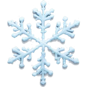 Snowflake sticker
