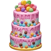candy cake sticker