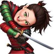 Battle-Ready Samurai sticker