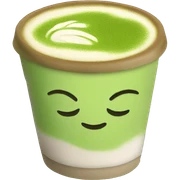 matcha latte sticker