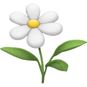 Flower sticker