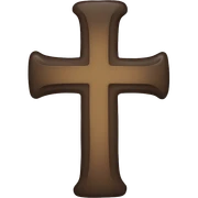 Cross sticker