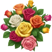 bouquet of roses sticker