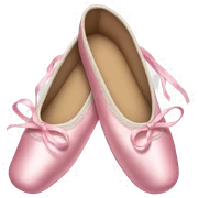 Ballet shoes sticker