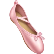 Ballet shoes sticker