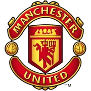 Manchester United logo sticker