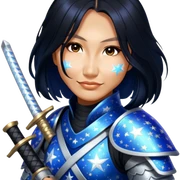 Celestial Samurai sticker