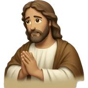 jesus christ pray sticker