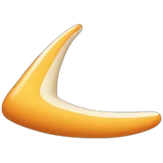 Boomerang sticker
