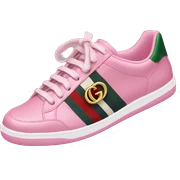 Pink Gucci sneakers sticker
