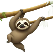 Sloth sticker