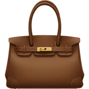 Brown birkin sticker