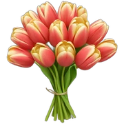 Bouquet o tulips sticker