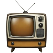 retro tv sticker