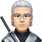 Modern Samurai sticker