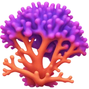 Colourful Coral sticker