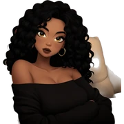 dark beauty in cozy sweater sticker