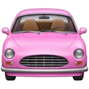 Pink car sticker