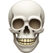 skull with ྀིྀི sticker