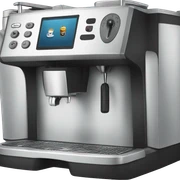 coffee machine sticker