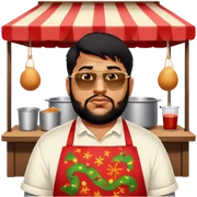 Street Food Vendor sticker