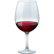 Red wine sticker
