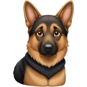 German shepherd  sticker