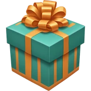 Hermes gift box sticker