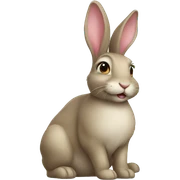 bunny sticker