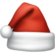Santa’s hat sticker
