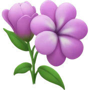 Flower sticker