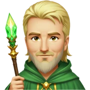 Verdant Wizard sticker