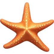 Starfish sticker