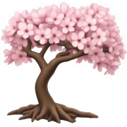 Cherry blossom tree sticker
